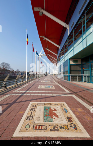 Principauté stade ou BT Millennium Stadium un sportif et salle de concert dans le centre-ville de Cardiff South Glamorgan South Wales UK GB EU Europe Banque D'Images