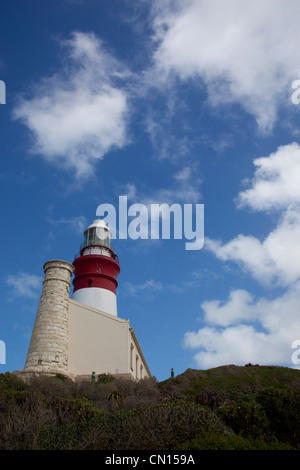 Le phare de Cape L'Agulhas, Afrique du Sud Banque D'Images