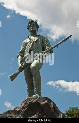 Lexington de Lexington, Massachusetts, vert Banque D'Images