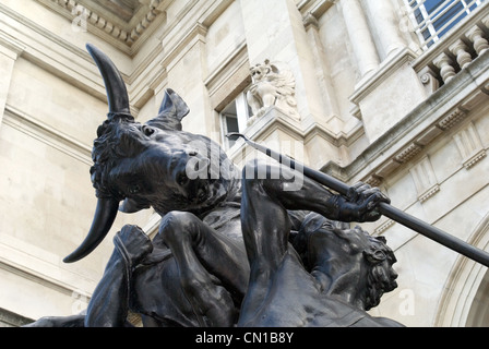 Sculpture extérieure de Tate Britain Banque D'Images