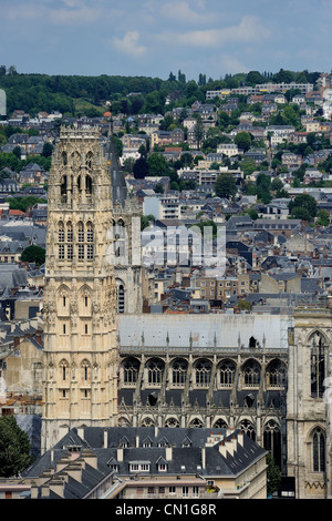 France, Seine Maritime, Rouen, Notre Dame de la Cathédrale de Rouen, la Tour de beurre (beurre Tower) Banque D'Images