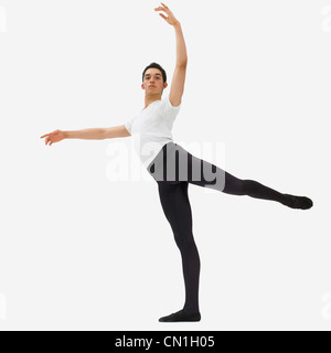 Male Ballet Dancer Banque D'Images