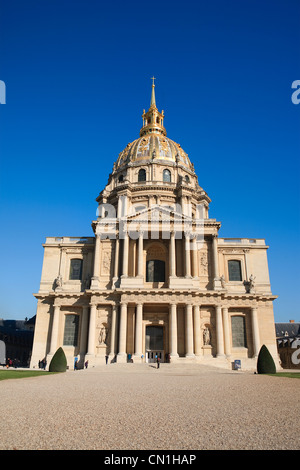 France, Paris, cathédrale Saint Louis des Invalides Banque D'Images