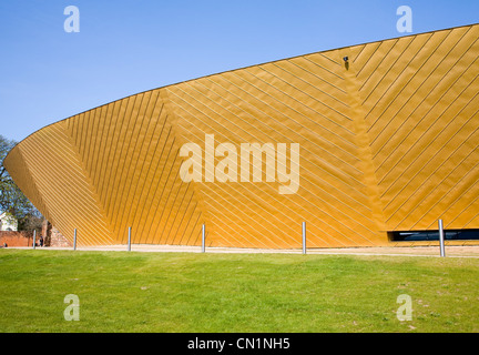 Firstsite visual arts centre Colchester, Essex, Angleterre, architecte Rafael Vinoly Banque D'Images