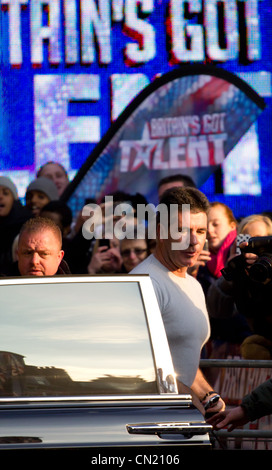 Britains Got Talent dépôt commence à Londres Banque D'Images