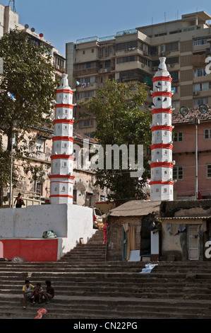 Banganga Tank Malabar Hill Bombay Mumbai Inde Banque D'Images