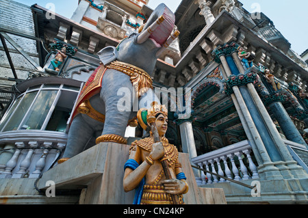 Jain temple Malabar Hill Bombay Mumbai Inde Banque D'Images