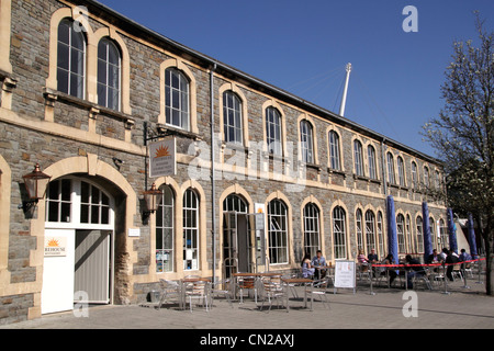 Firehouse Rôtisserie restaurant américain Anchor Square Bristol Banque D'Images