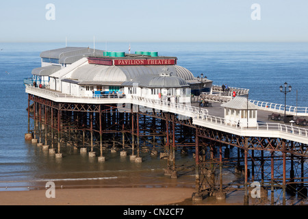 Jetée de Cromer, North Norfolk, Angleterre. Banque D'Images