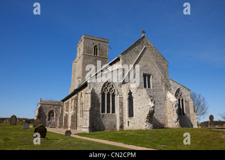 Eglise de Saint Peter, Grand Walsingham, Norfolk. Banque D'Images