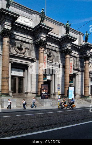 Belgique, Bruxelles, Musées royaux des Beaux-Arts de Belgique, entrée privée Banque D'Images