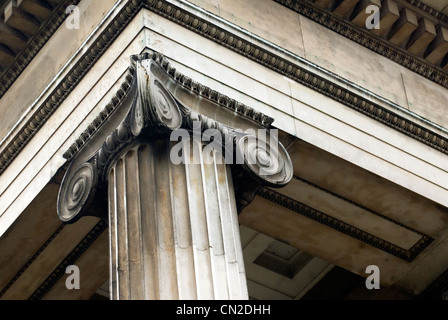 Doric Capital au British Museum Building Banque D'Images