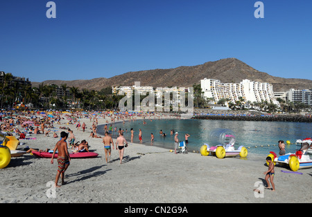 Anfi del Mar Resort and beach, Gran Canaria, Îles Canaries Banque D'Images