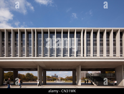 Hiroshima Peace Memorial Museum, Hiroshima, Japon Banque D'Images