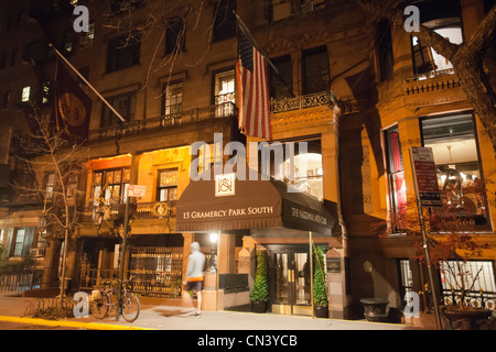 National Arts Club dans le quartier de Gramercy Park à New York. (© Richard B. Levine) Banque D'Images