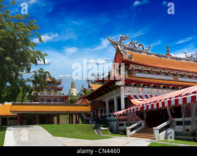 Kong Meng San Phor Kark Voir monastère bouddhiste, Singapour Banque D'Images