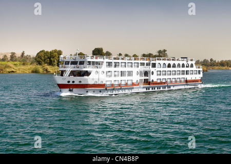 Egypte - Croisière sur le Nil, près de Aswan Banque D'Images