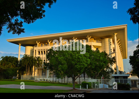 L'Australie, Territoire du Nord, Darwin, musée et galerie d'art du Territoire du Nord, La Maison du Parlement de Darwin, terminé Banque D'Images