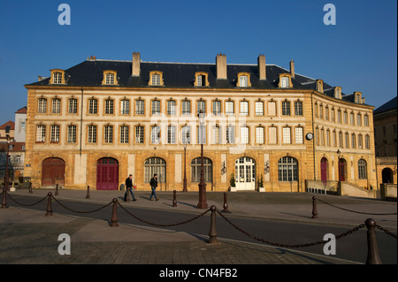 France, Metz, Moselle, Petit Saulcy island, Place de la Comédie (Comedie square), l'Opéra Théâtre Banque D'Images