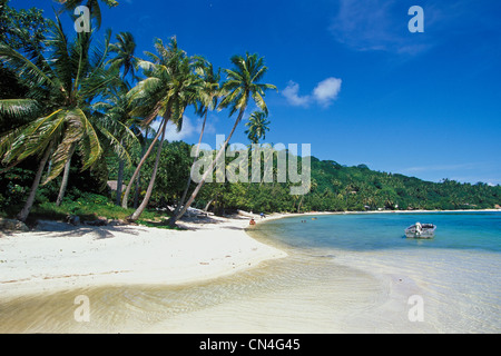 La France, la Polynésie française, l'archipel, sous le vent, Bora Bora Matira beach Banque D'Images