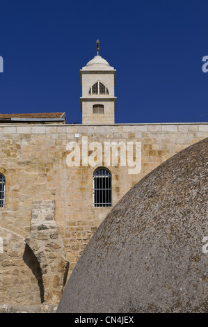 Israël, Jérusalem, ville sainte, vieille ville, Golgotha, l'église du Saint Sépulcre où est le tombeau du Christ Banque D'Images