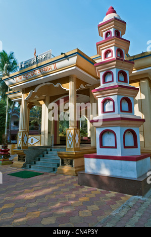 Mahalaxmi temple hindou Goa Inde Colva Banque D'Images