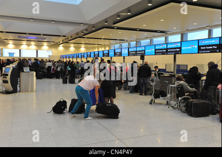 L'aéroport de Gatwick North Terminal Banque D'Images