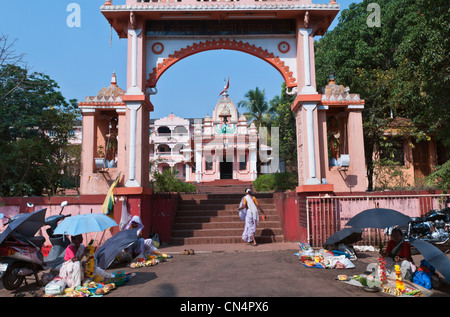 Ganesha hindu temple Ponda Goa Inde Banque D'Images