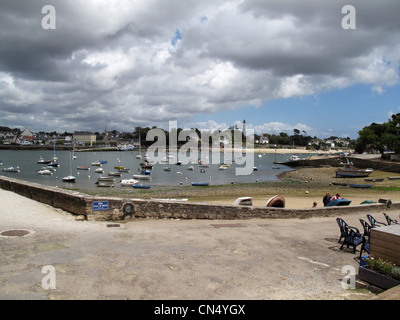 Le port de Sainte-Marine Benodet Odet,et,Bretagne,Finistere,Bretagne,France Banque D'Images