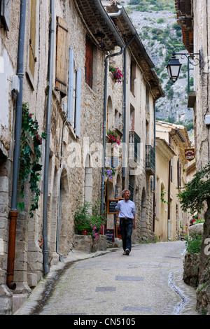 La France, l'Hérault, les Causses et les Cévennes, paysage culturel agropastoraux méditerranéens, classé au Patrimoine Mondial de Banque D'Images