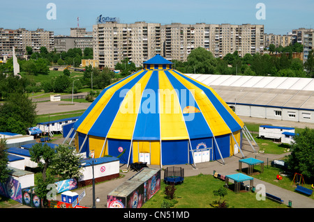 Cirque de Kaliningrad. Région de la Baltique. La Russie Banque D'Images
