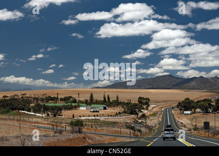 Klein (Petit) karoo, route N 2 / route près de Caledon, Afrique du Sud Banque D'Images