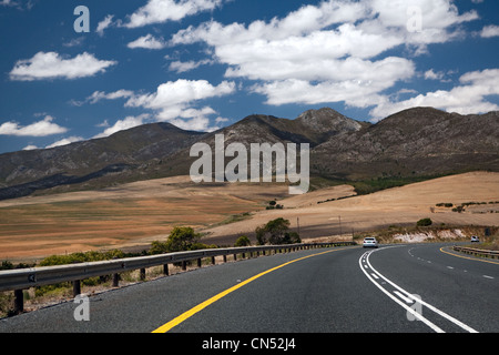 Klein (Petit) karoo, route N 2 / route près de Caledon, Afrique du Sud Banque D'Images