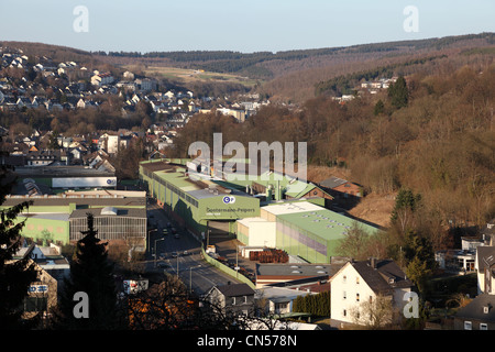 Ville Siegen en Rhénanie du Nord-Westphalie, Allemagne Banque D'Images