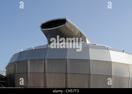 The Hubs Sheffield Hallam University England. Student Union building, Metal building Sheffield City Center architecture moderniste Banque D'Images