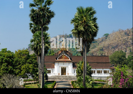 Laos, Luang Prabang Province, La ville de Luang Prabang, inscrite au Patrimoine Mondial de l'UNESCO, le Musée National constuit par l Banque D'Images