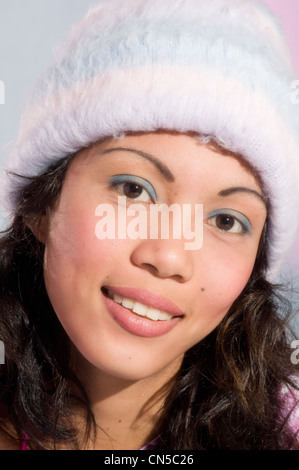 Portrait of a young Asian Woman. Banque D'Images