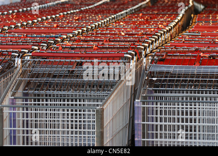 Panier extérieur mall Banque D'Images