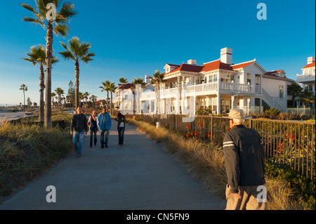 États-unis, Californie, San Diego, Coronado Island Banque D'Images