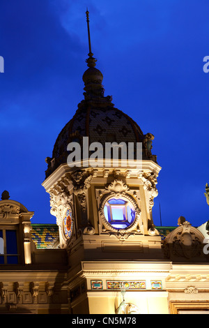 Principauté de Monaco, Monaco, Monte Carlo, Société des Bains de Mer de Monaco, Place du Casino (Casino square), Casino, Banque D'Images