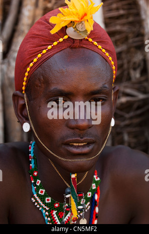 Kenya, Laikipia, Loisaba Wilderness Conservancy, tribu Samburu Banque D'Images