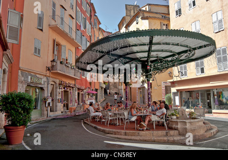 France, Alpes Maritimes, Grasse, Place de la Poissonnerie Banque D'Images