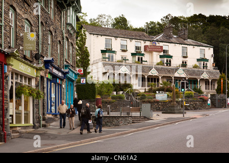 UK, Cumbria, Ambleside, Place du Marché Banque D'Images