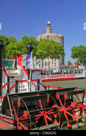 Tour de Constance Aigues Mortes Gard Occitaine France Banque D'Images