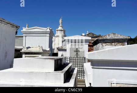 Cimetière St Louis # 1 à la Nouvelle-Orléans, Louisiane, Etats-Unis Banque D'Images