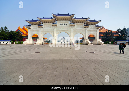 Arche principale, Place de la Liberté (aka la place de la Liberté), Taipei, Taiwan. JMH5674 Banque D'Images