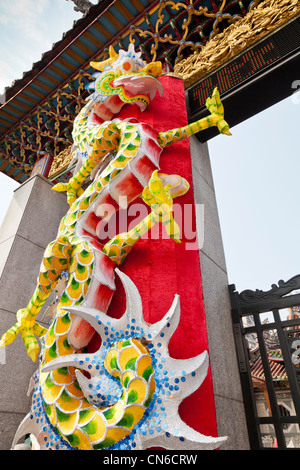 Fête des lanternes à dragon ou de Longshan Temple Lungshan Taipei Taiwan. JMH5683 Banque D'Images