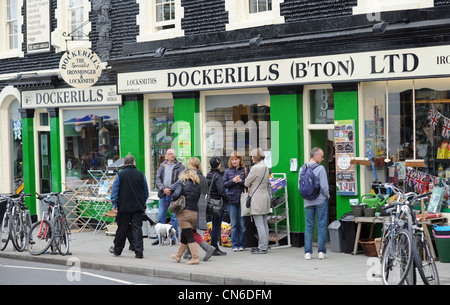 Dockerills de Brighton, forgerons et des serruriers shop Church Street UK Banque D'Images