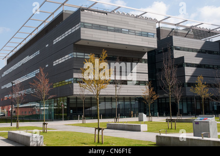 L'Université de Manchester, Alan Turing bâtiment. Le nom de Turing considéré comme le père de l'informatique Banque D'Images