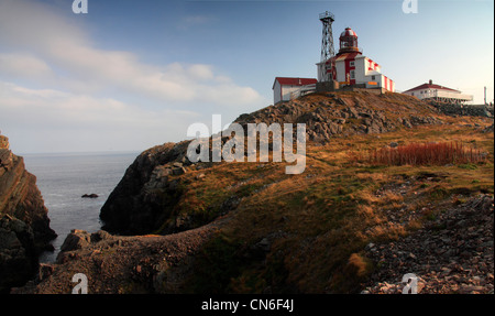 Photo de phare de Bonaventure du cap Bonavista, Terre-Neuve, Canada Banque D'Images